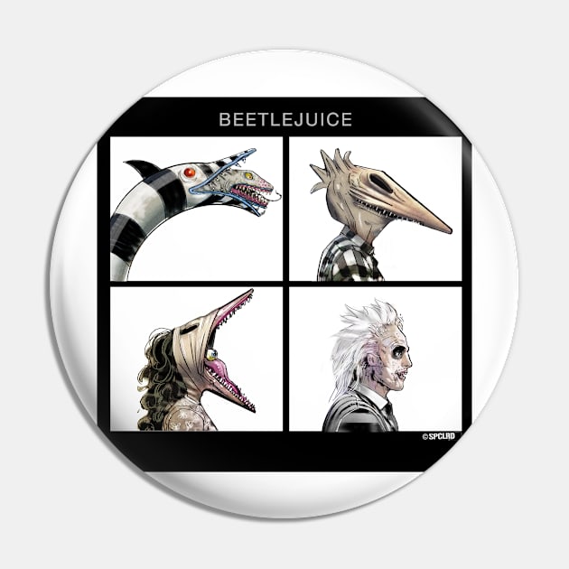 Beetlejuice Pin by spacelord