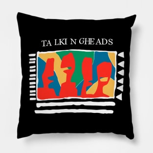 Talking Heads Retro Pillow