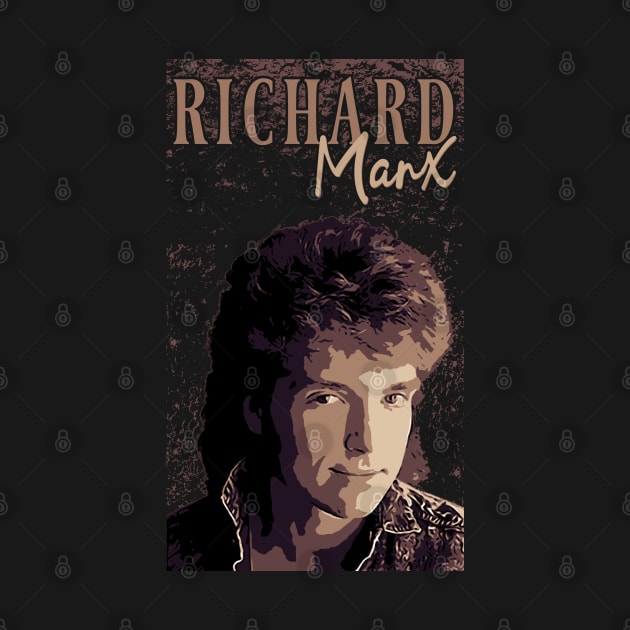 Richard Marx // 80s// Brown vintage by Degiab