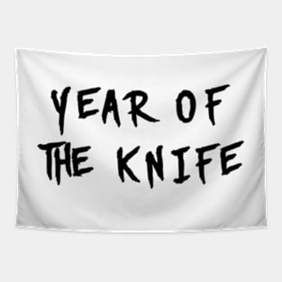 Year Of The Knife Merch Year Of The Knife Tapestry