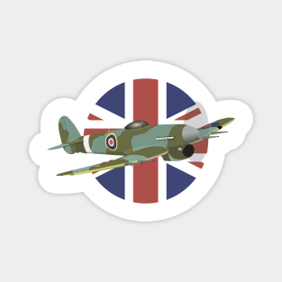 Hawker Typhoon British WW2 Airplane Magnet