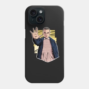 Eleven Stranger Things fanart Phone Case