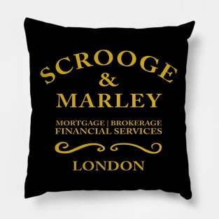 Scrooge and Marley Pillow