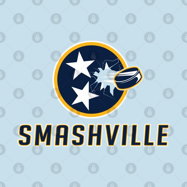 Nashville Predators Smashville by TheShirtGypsy