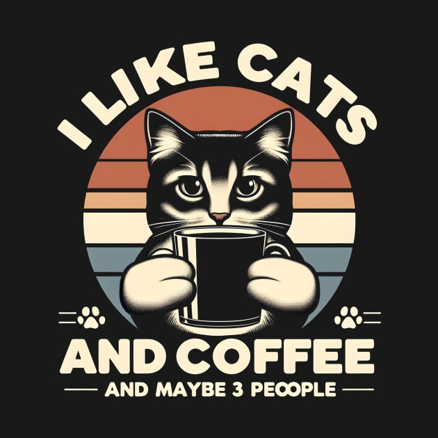 I like cats and coffee by Rizstor