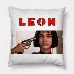 Leon Art Retro 90's Movie Pillow