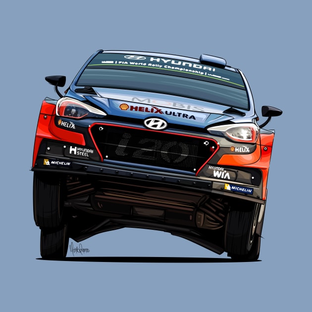 Hyundai i20 WRC by Mario Ramos Rally Art