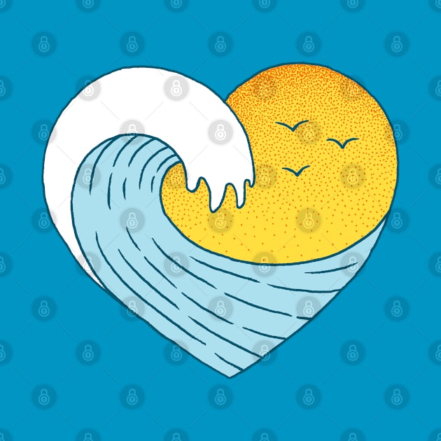 Surf Love by HabbyArt