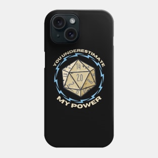 You Underestimate My Power - meme crossover Phone Case