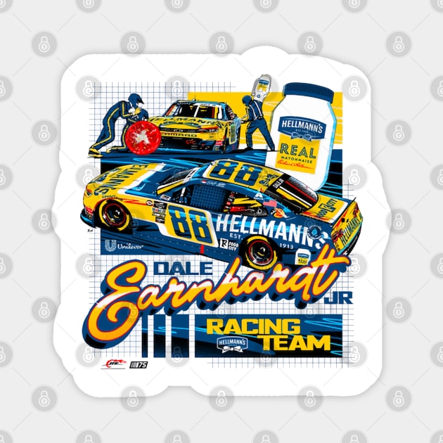 Dale Earnhardt Jr. Hellmann's Magnet by art.Hamdan