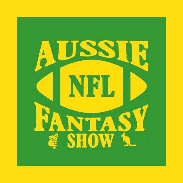 Aussie NFL Fantasy Green Logo by Aussie NFL Fantasy Show