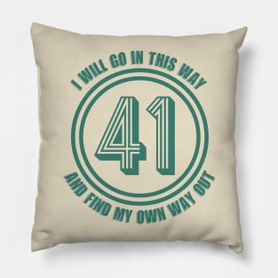 41 Lyric - Dave Matthews Band Pillow