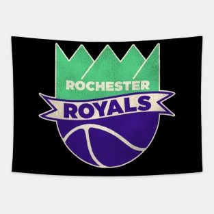 Defunct Rochester Royals Basketball Team Tapestry