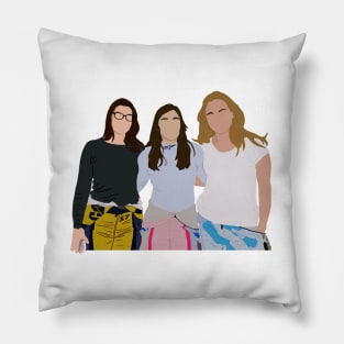 Katherine Legge, Tatiana Calderon & Sophia Floersch Pillow