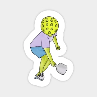 Pickleball Player for Pickleheads Magnet