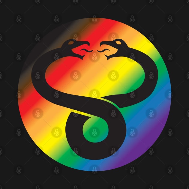 Evil Spirits Shiel (Gay PrideFlag) by CKline