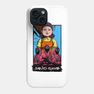 SQUID GAME doll and guards Phone Case