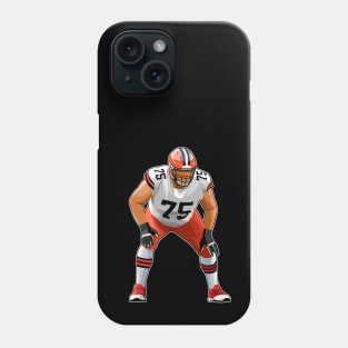 Joel Bitonio #75 Defend Phone Case