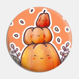 Pumpkin Family Pin