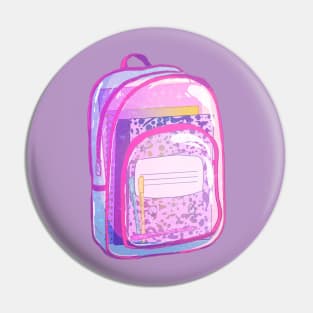 90s Nostalgia Series: Sparkle Backpack Pin