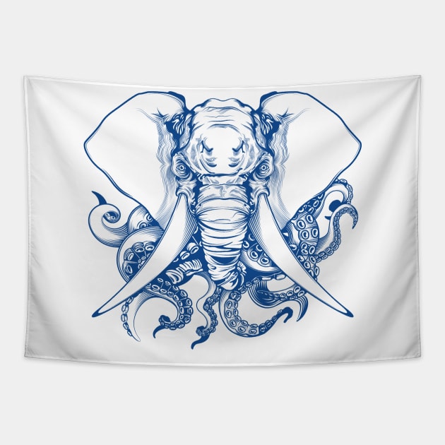 elephant Tapestry by CheMaik