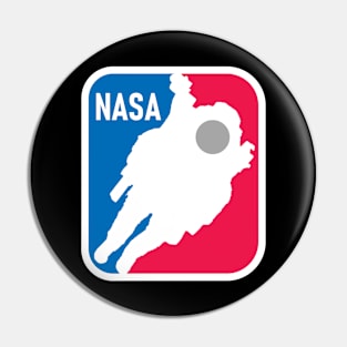 NASA NBA-Style Logo Pin