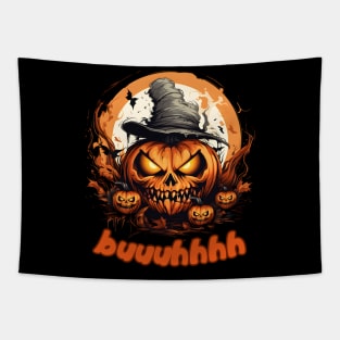 Buuhhhh-Halloween Haunt Tapestry