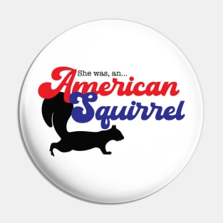 American Squirrel Pin