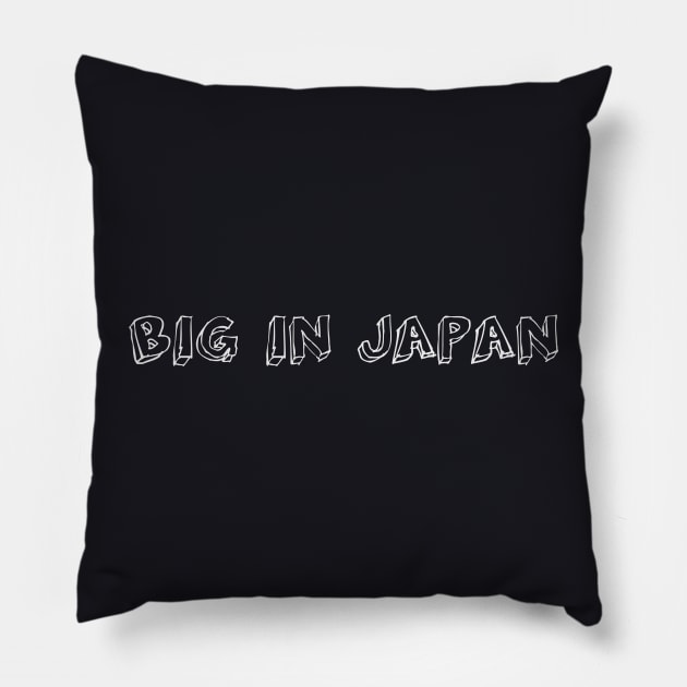 Big in Japan Pillow by Digital GraphX