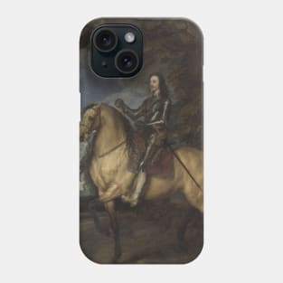 Equestrian Portrait of Charles I by Anthony van Dyck Phone Case