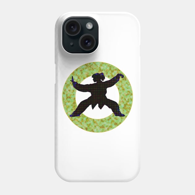 Tai Chi Jade Single Whip Phone Case by crunchysqueak