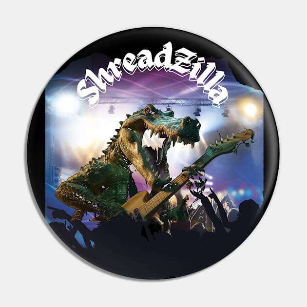 Animal Rock Pin by MckinleyArt