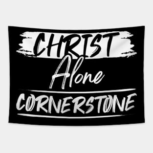 Christ Alone Cornertsone Tapestry