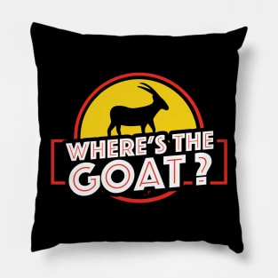 Where's the Goat? Jurassic Park Pillow