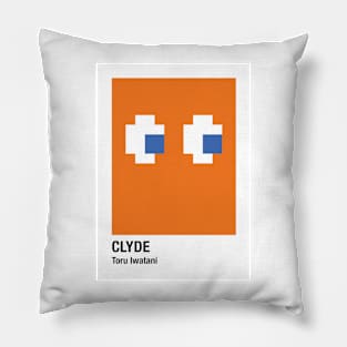 Retro Gaming Ghost CLYDE Pillow