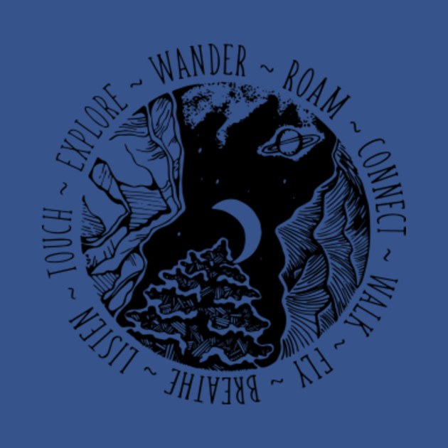 Disover Explore Wander - Explore Wander - T-Shirt