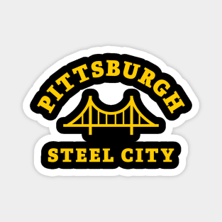 Pittsburgh Steel City Magnet