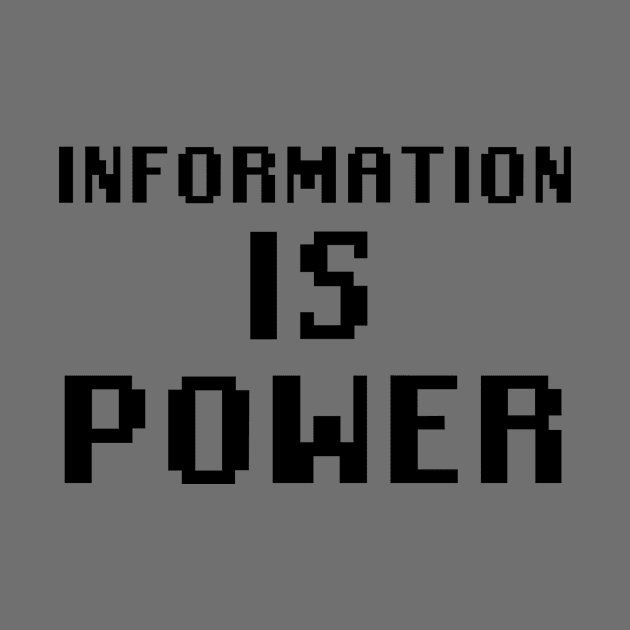 Information Is Power by Quality Products