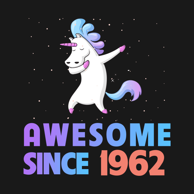 Unicorn Dabbing Awesome Since 2009 - 9th B-day T-Shirt 1962 by CarleyMichaels