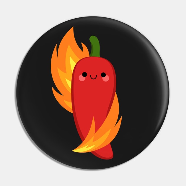 Red chili peppers and fire Pin by petitspixels