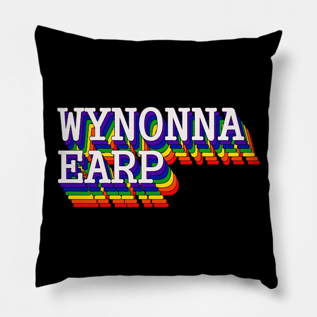 wynonna earp pride version 2 Pillow by swiftjennifer