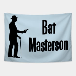 Bat Masterson - Logo - 50s/60s Tv Western Tapestry