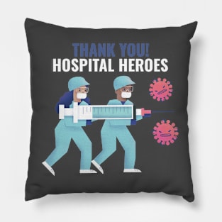 Hospital Heroes Pillow