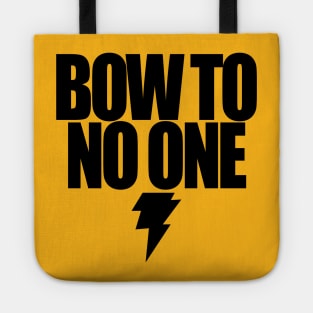 BLACK ADAM - BOW TO NO ONE Tote