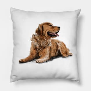 Golden Retriever Pillow