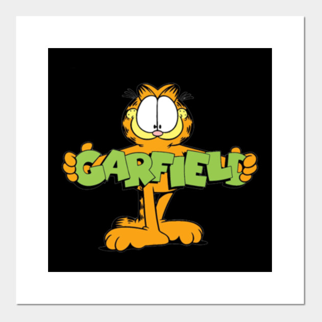 Orange Cat Garfield Posters And Art Prints Teepublic