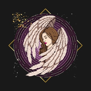 Angelic Wings Girl T-Shirt