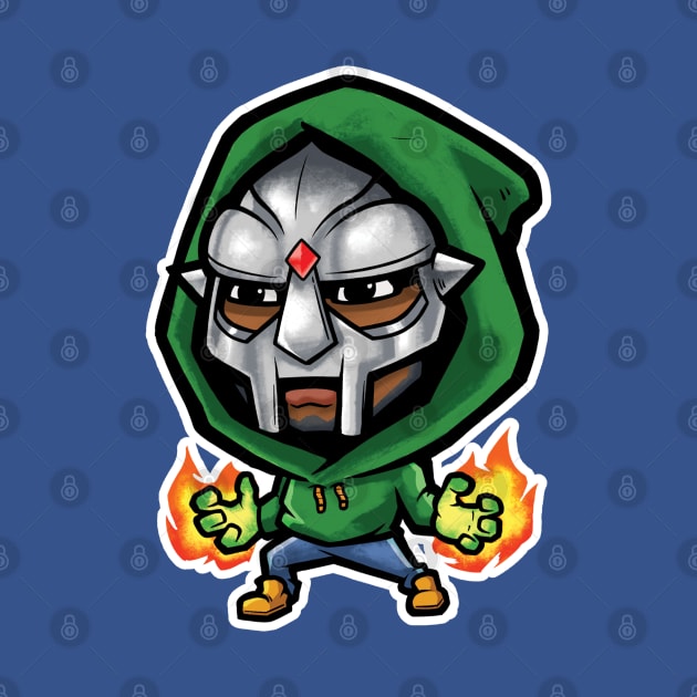 MF DOOM x Cartoon Hip Hop by muckychris