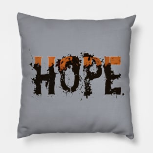 Hope For Survival Pillow