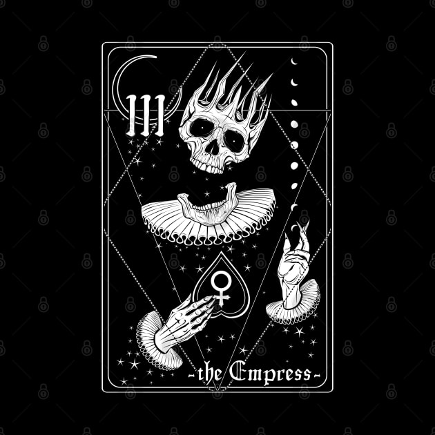 The Empress Tarot card by Von Kowen